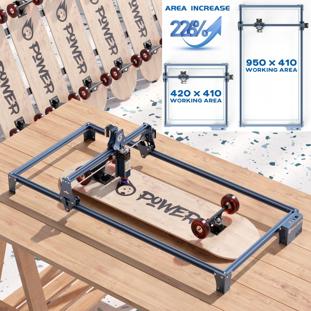 Industrial Laser Engraver - SCULPFUN Engraver Engraving Area Expansion Kit