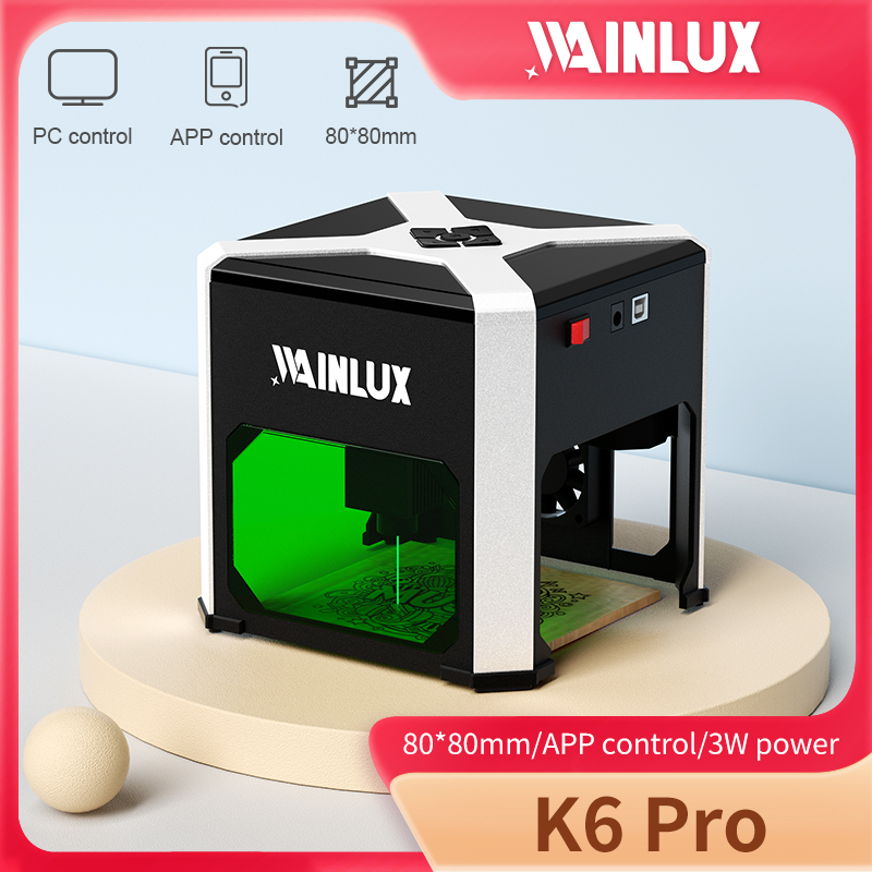 Industrial Laser Applications - Wainlux Laser Engraver K6 Mark Printer