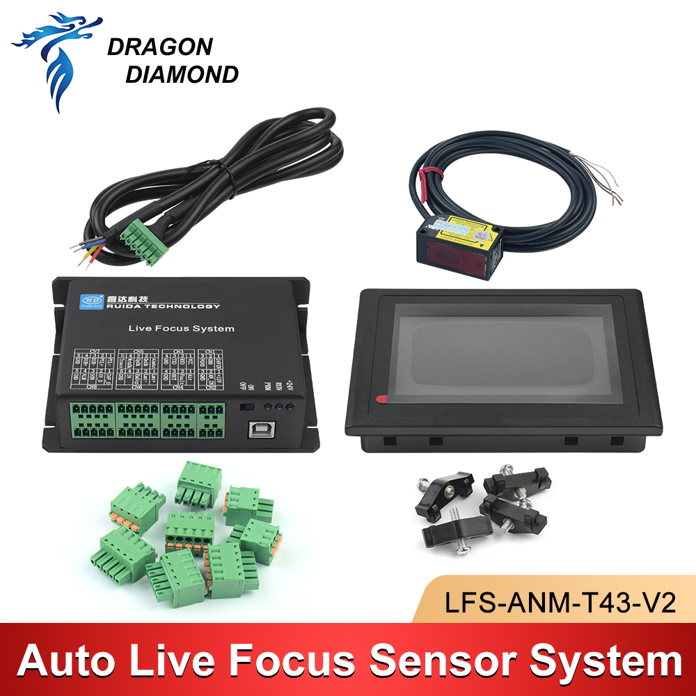 Industrial Laser Applications - Ruida Auto Live Focus Sensor System