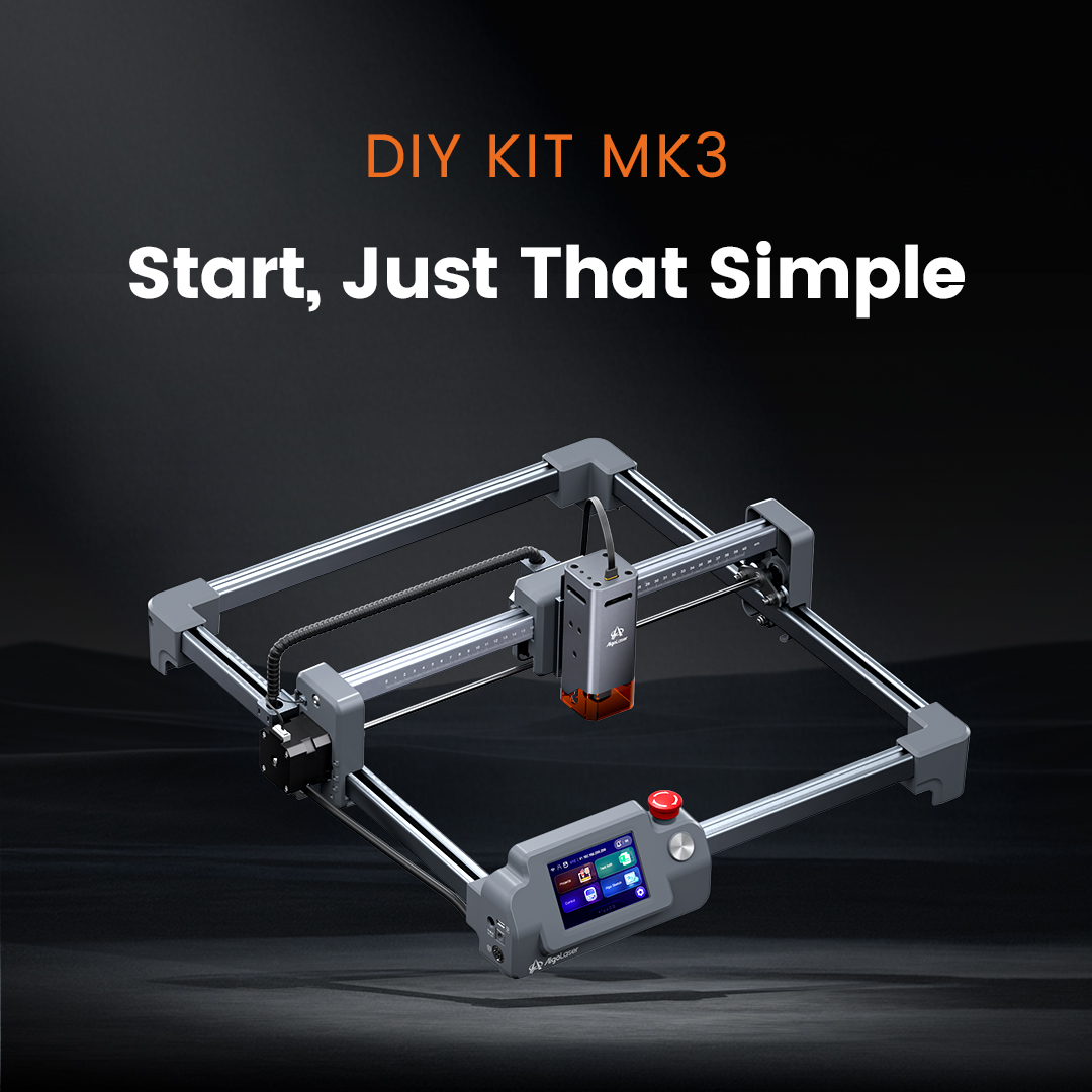Industrial Acrylic Laser Cutter - AlgoLaser DIY KIT MK3 Desktop Laser