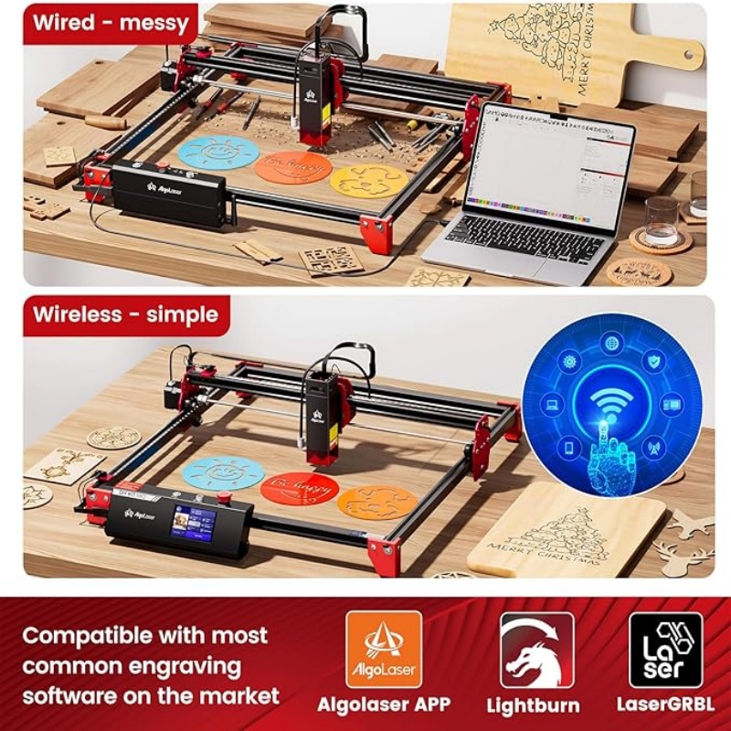 AlgoLaser DIY KIT MK2 10W Lase - Industrial Acrylic Laser Cutter recension och pris