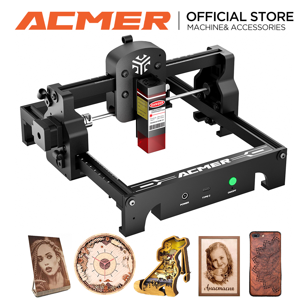 ACMER S1 Laser Engraving 6W/3. - Industrial Acrylic Laser Cutter recension och pris