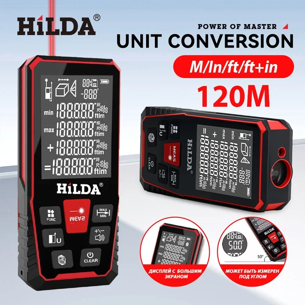 HILDA Laser Distance 50M/100M/ - Industrial Laser Rangefinder recension och pris