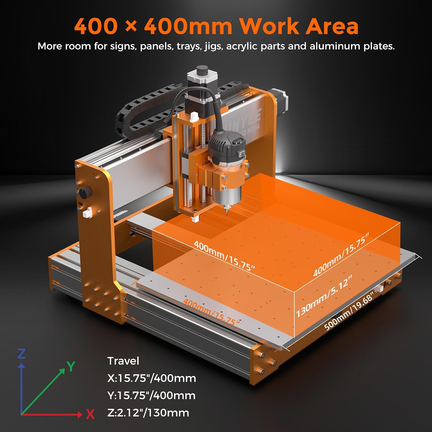 LUNYEE 4040 Nova CNC Router Ma - Cnc Router Machine recension och pris