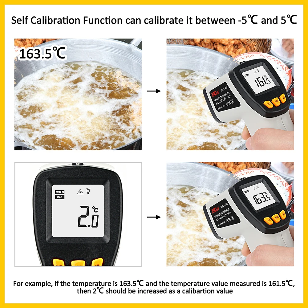 XRCLIF Infrared Thermometer No - Industrial Infrared Laser recension och pris