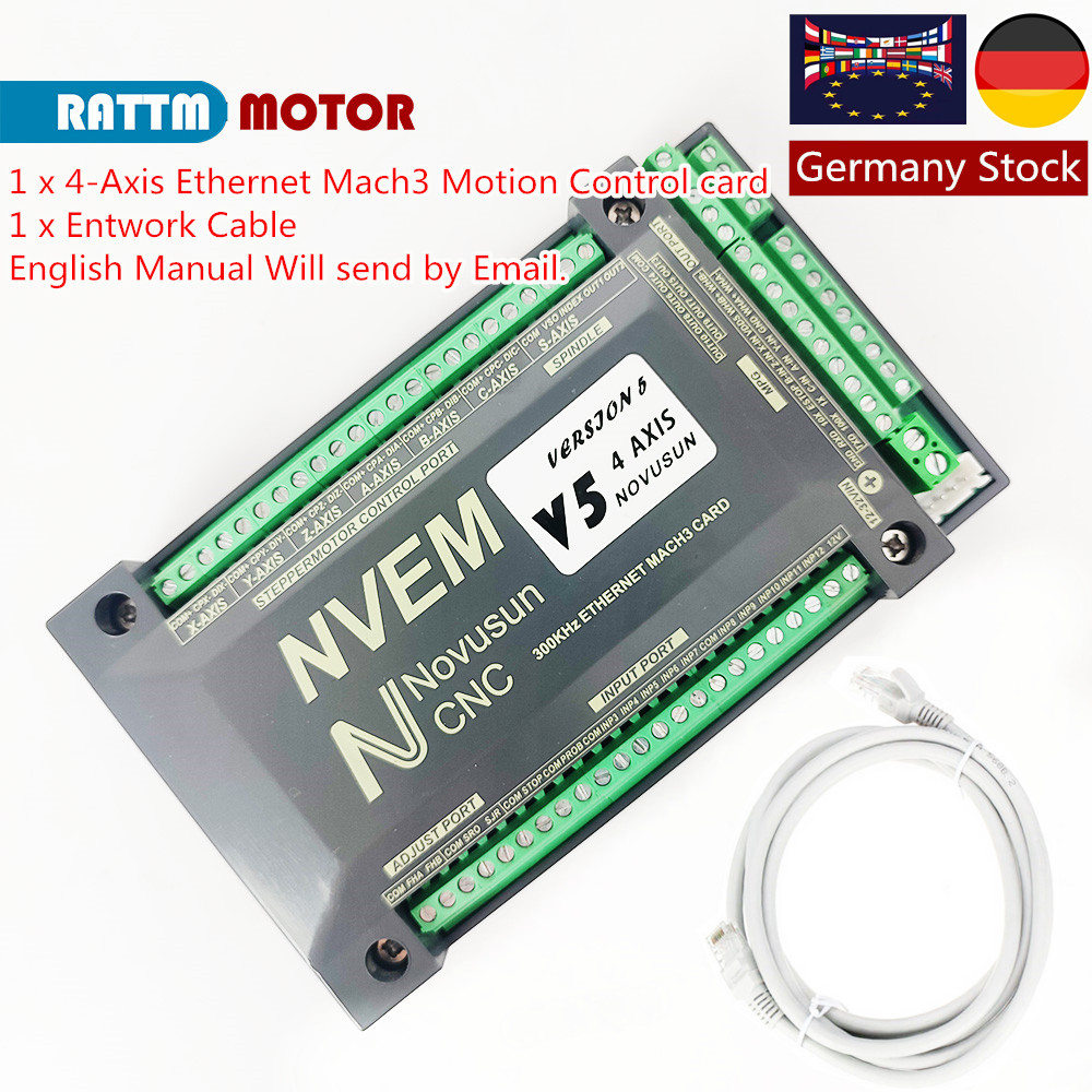 NEW 2024 Latest CNC Motion Con - Breakout Board Mach3 recension och pris