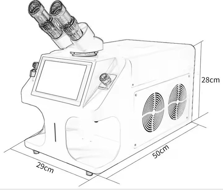 150W Mini Desktop YAG Laser We - Industrial Yag Laser recension och pris