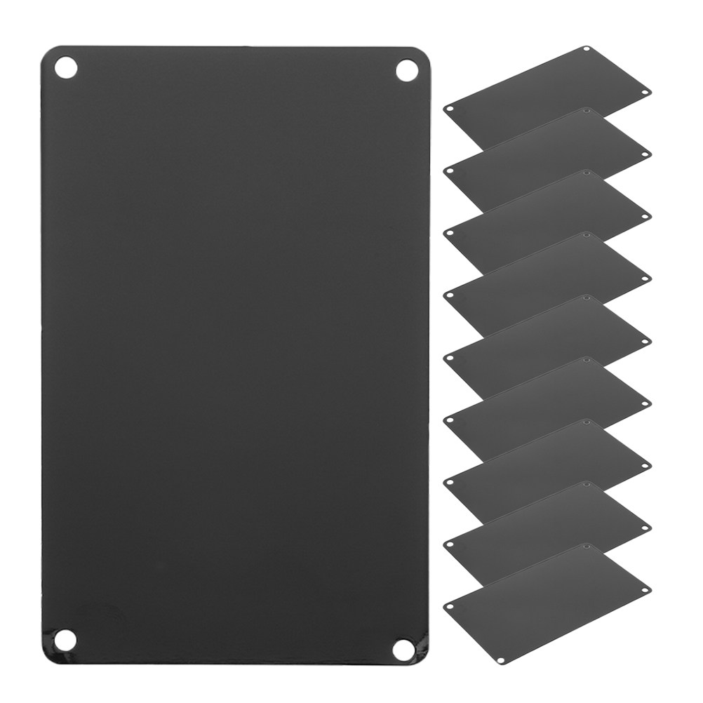 10Pcs Blank Aluminum Nameplate - Industrial Laser Engraver recension och pris