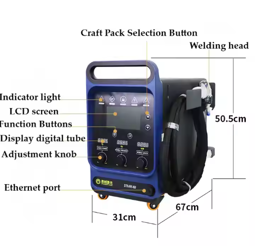 900W Industrial Handheld Laser - Industrial Handheld Laser Welding Machine recension och pris