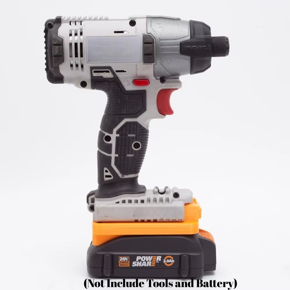 Converter Adapter For Worx  20 - Black+Decker Tool 20V Max recension och pris
