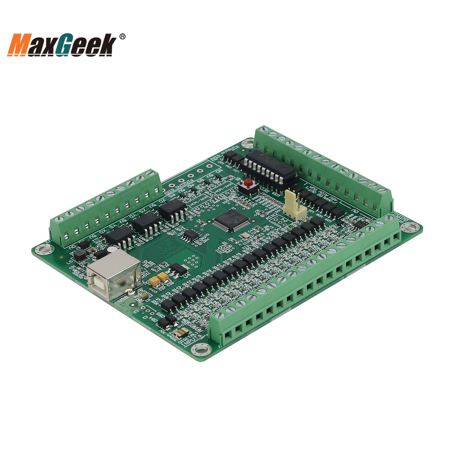 Maxgeek LF77-AKZ250-USB3-NPN 3 - Breakout Board Mach3 recension och pris