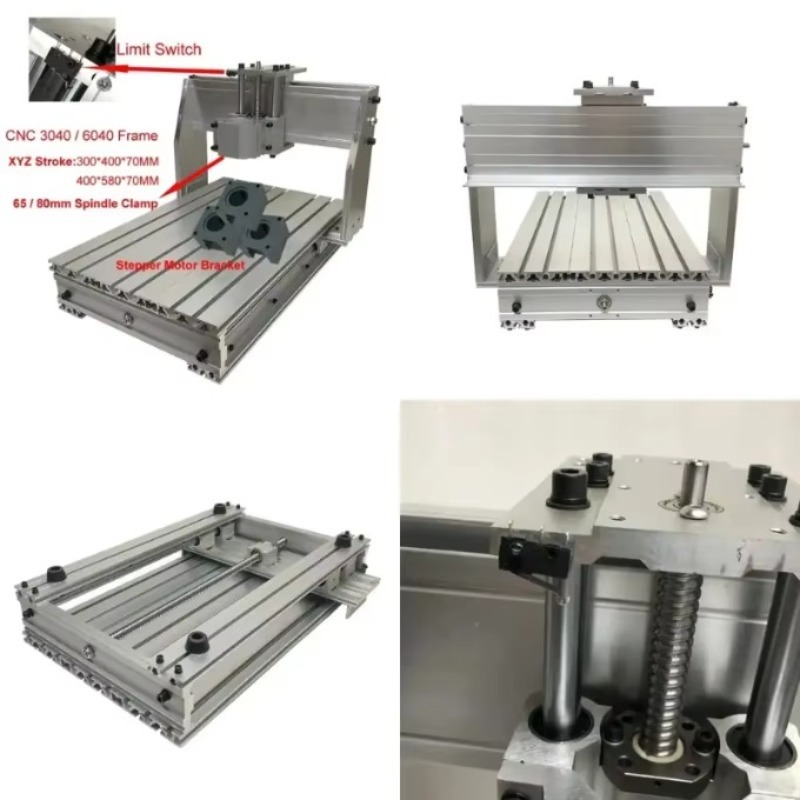 Aluminum CNC 3040 6040 Frame K - Cnc Router Machine recension och pris