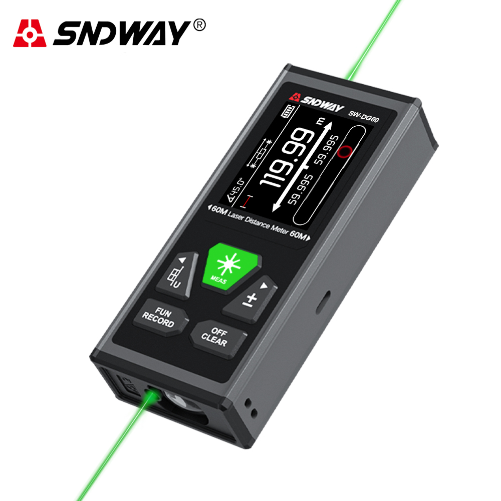SNDWAY Dual Laser Distance Met - Industrial Laser Rangefinder recension och pris